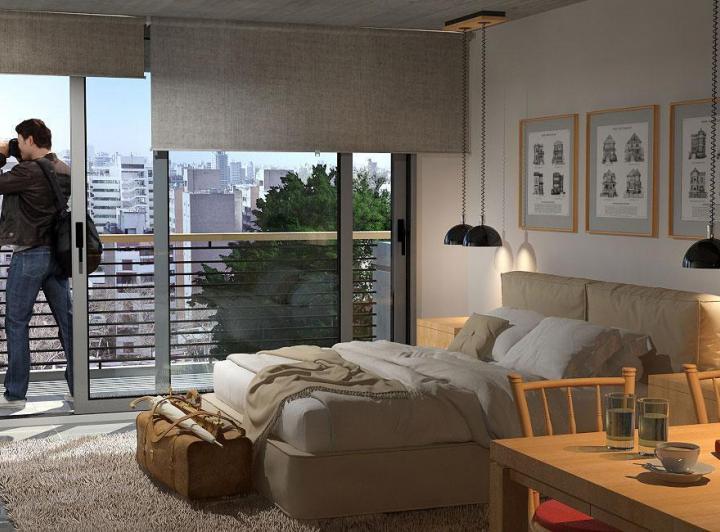Departamento · 38m² · 1 Ambiente