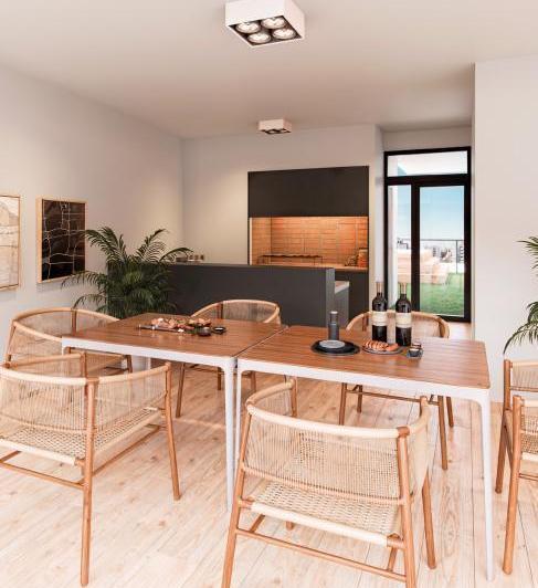 Departamento · 61m² · 3 Ambientes