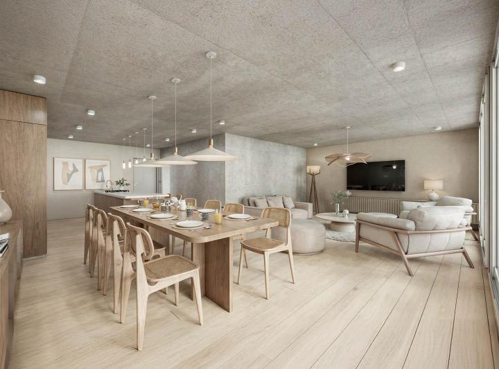 Departamento · 72m² · 3 Ambientes