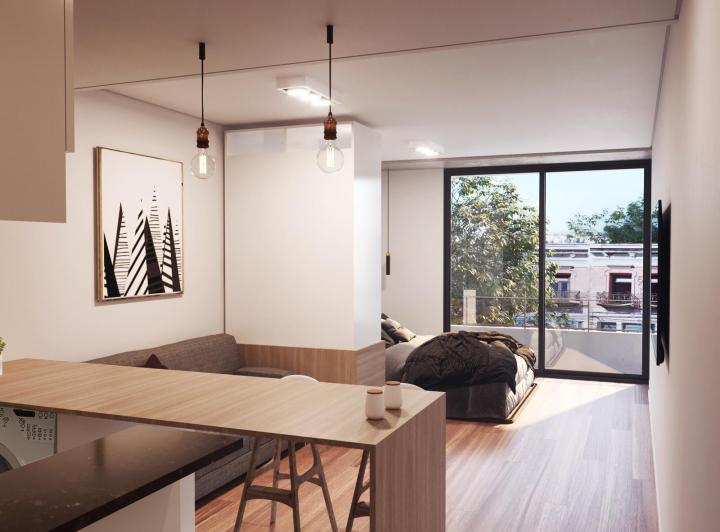 Departamento · 34m² · 1 Ambiente