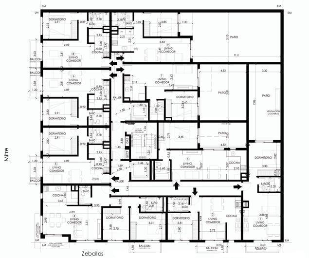 Departamento · 74m² · 3 Ambientes
