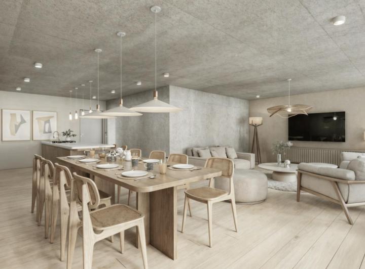 Departamento · 71m² · 3 Ambientes · 1 Cochera