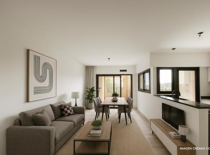 Departamento · 78m² · 3 Ambientes · 1 Cochera