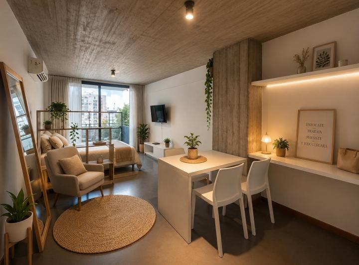 Departamento · 32m² · 1 Ambiente