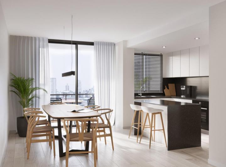 Departamento · 100m² · 4 Ambientes · 1 Cochera