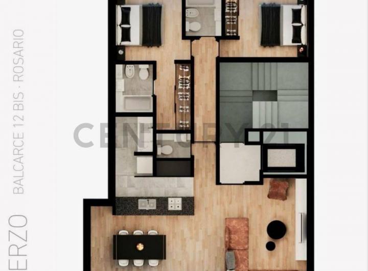Departamento · 85m² · 3 Ambientes