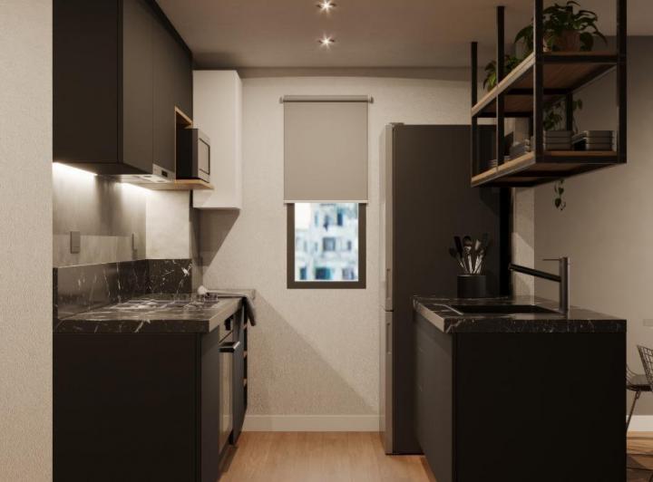 Departamento · 40m² · 2 Ambientes · 1 Cochera