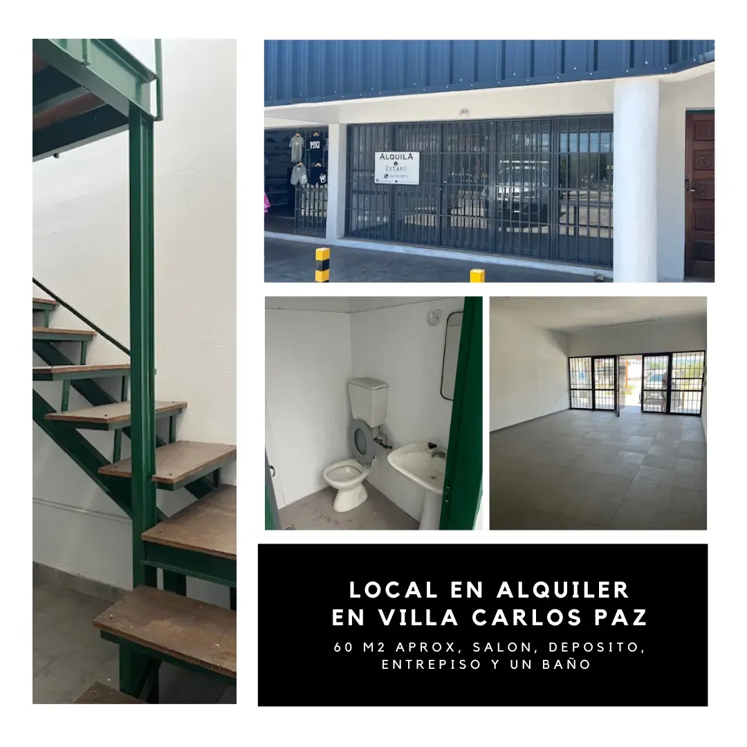 Local en Alquiler en Villa Carlos Paz