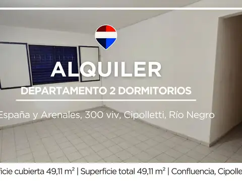 Departamento en Alquiler en Cipolletti, General Roca