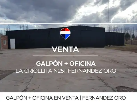 Galpón en Venta en General Fernandez Oro, General Roca