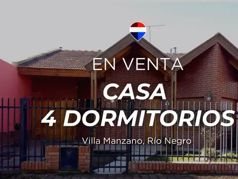 Casa en Venta en Villa Manzano, General Roca