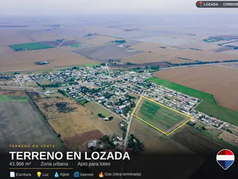 Terreno en Venta en Lozada, Santa María