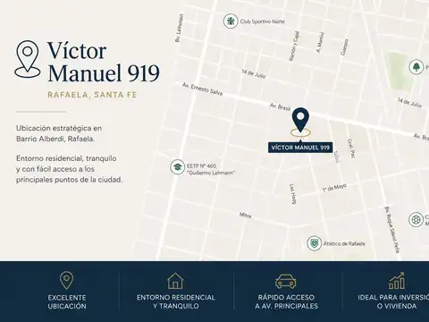 Terreno en Venta en Alberdi, Rafaela