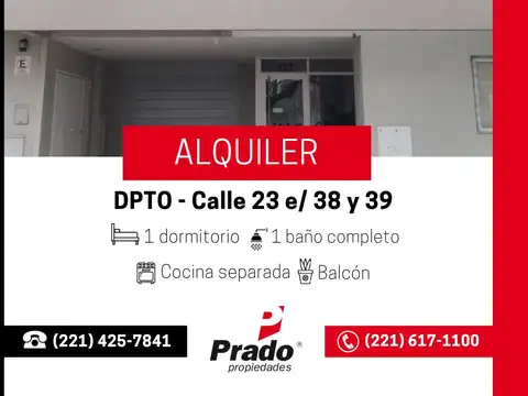 Departamento en Alquiler en Parque Alberti, La Plata
