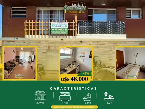 Departamento en Venta en Faro, Mar del Plata