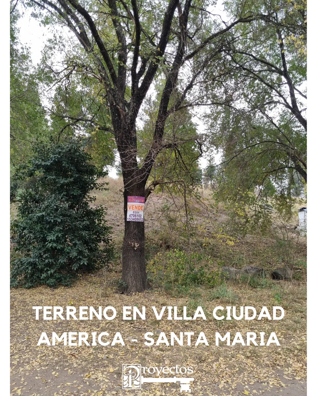 TERRENO EN VENTA SANTA MARÍA- OPCION PERMUTA