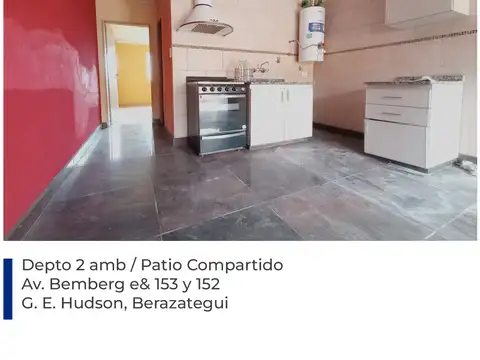 Departamento en Alquiler en Guillermo E Hudson, Partido de Berazategui