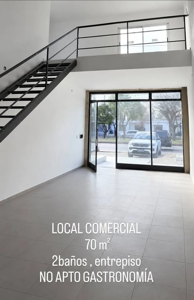 LOCAL COMERCIAL EN ALQUILER – Calle Rio Negro-BARRIO JARDINES DEL OLMO