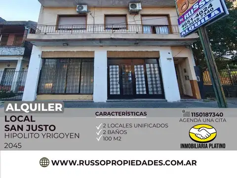 Local en Alquiler en San Justo, Partido de La Matanza
