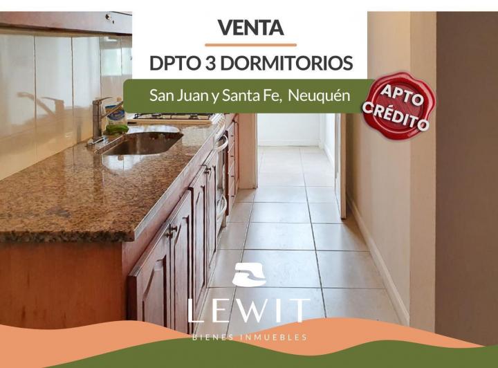 Departamento · 77m² · 4 Ambientes · 1 Cochera