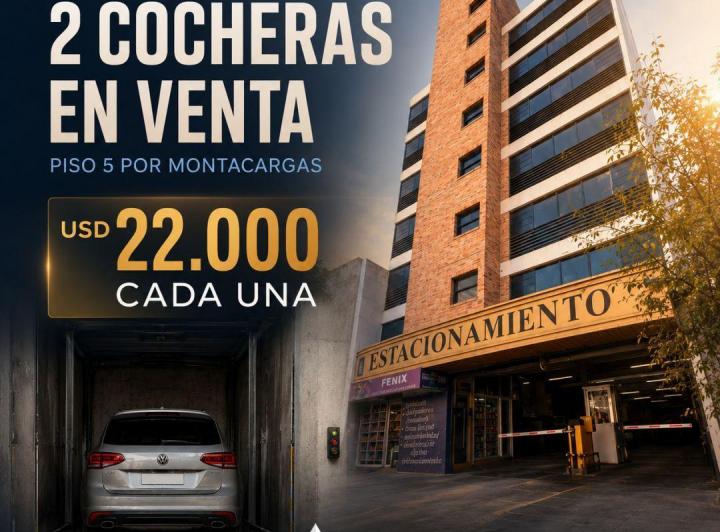 Garage · 12m² · 2 Cocheras
