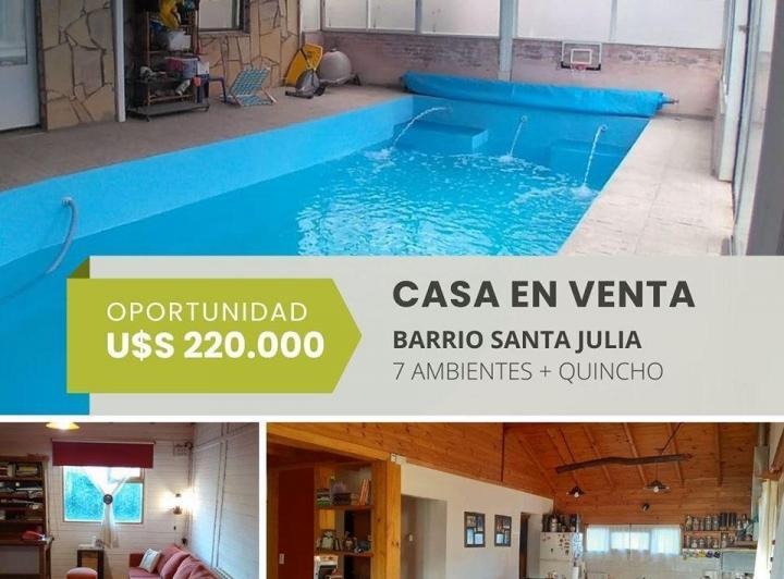Casa · 184m² · 6 Ambientes · 1 Cochera