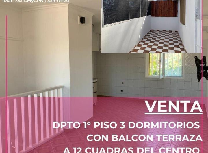 Departamento · 72m² · 3 Dormitorios