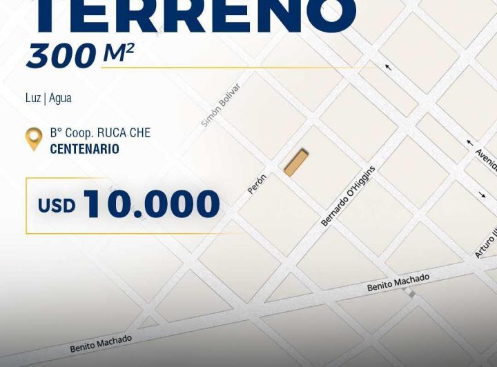 Terreno · 300m²