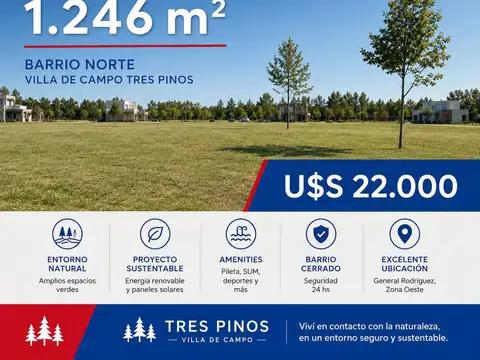 Terreno en Venta en General Rodriguez, Partido de General Rodríguez