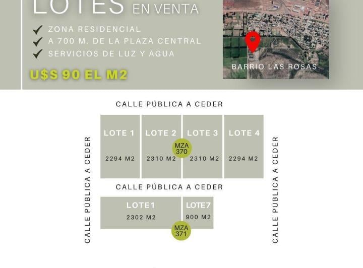 Terreno · 900m²