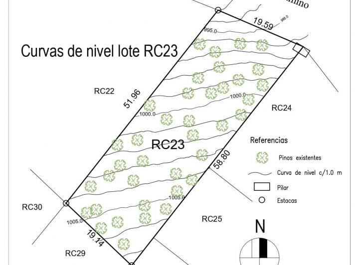 Terreno · 1051m²