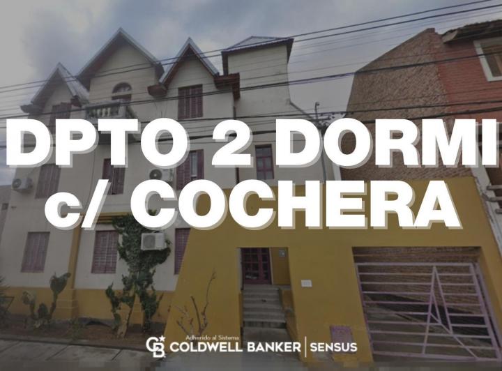 Departamento · 60m² · 3 Ambientes · 1 Cochera