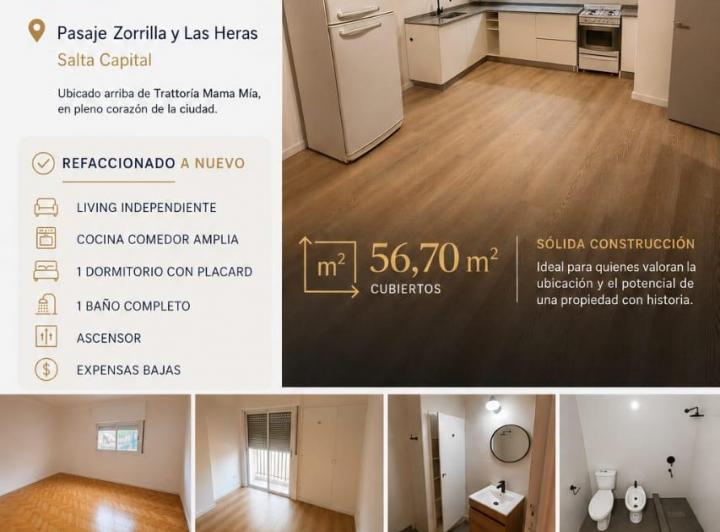 Departamento · 5670m² · 3 Ambientes