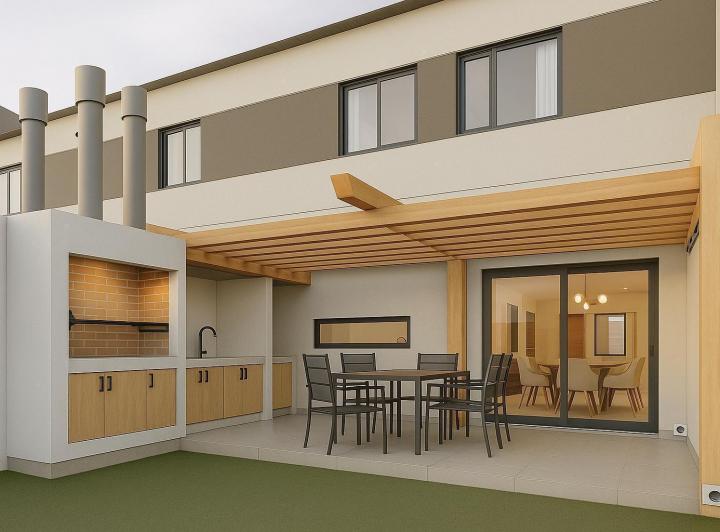 Casa · 125m² · 3 Ambientes · 1 Cochera