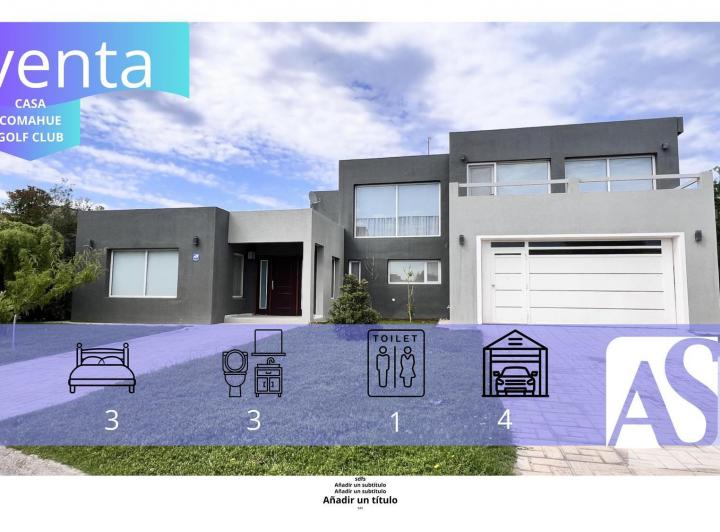 Casa · 800m² · 3 Dormitorios · 4 Cocheras