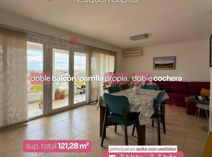 Departamento · 103m² · 3 Dormitorios · 2 Cocheras