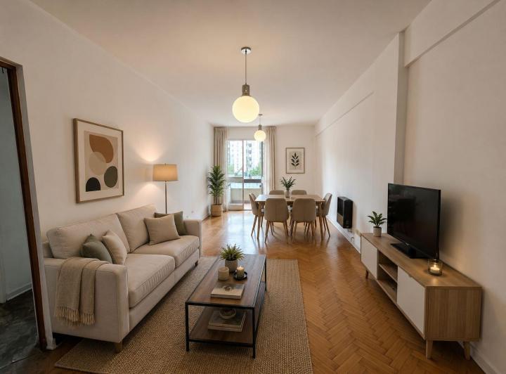 Departamento · 60m² · 4 Ambientes