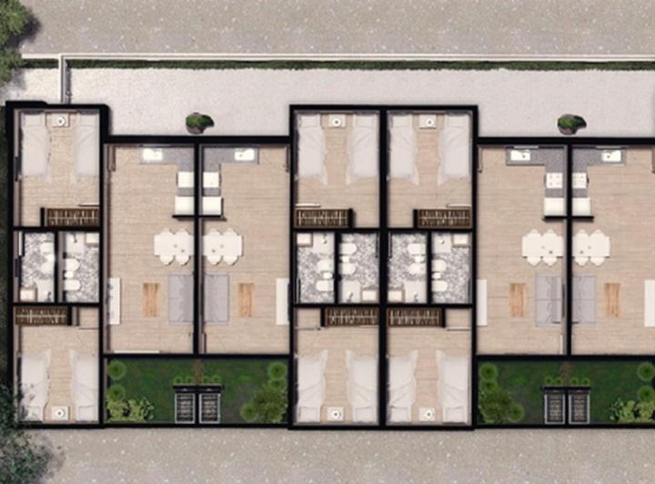 Casa · 52m² · 3 Ambientes · 1 Cochera