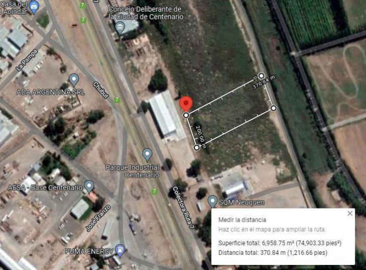 Terreno · 6958m²