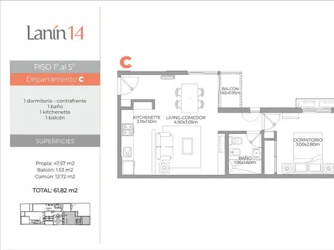 Departamento en Venta en Nueva Cordoba, Cordoba