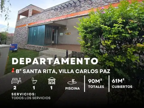 Departamento en Venta en Santa Rita, Villa Carlos Paz
