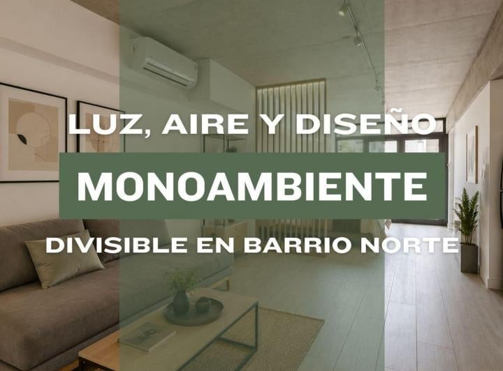Departamento · 40m² · 1 Ambiente