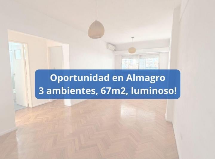 Departamento · 64m² · 3 Ambientes