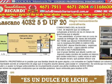 Departamento en Alquiler en Monte Castro, Capital Federal