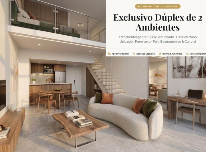 Departamento · 59m² · 2 Ambientes