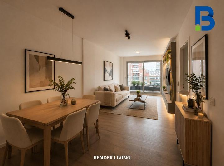 Departamento · 95m² · 4 Ambientes · 1 Cochera