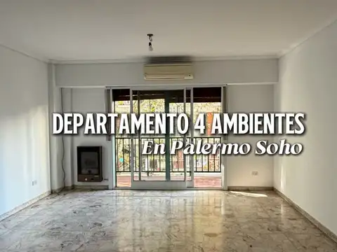 Departamento en Alquiler en Palermo Soho, Palermo