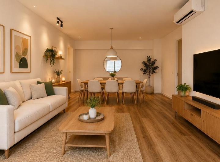 Departamento · 80m² · 3 Ambientes · 1 Cochera