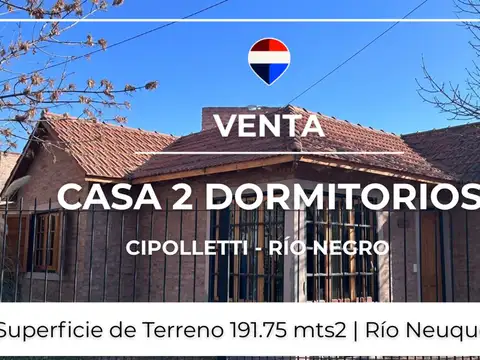 Casa en Venta en Cipolletti, General Roca