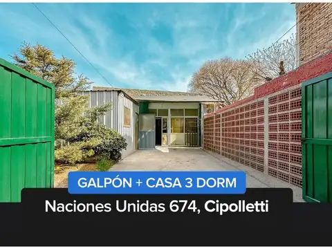 Galpón en Venta en Cipolletti, General Roca